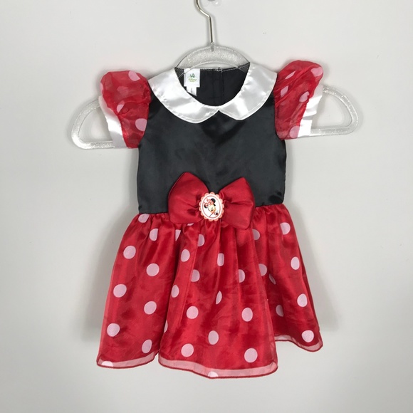 minnie mouse red dress costume